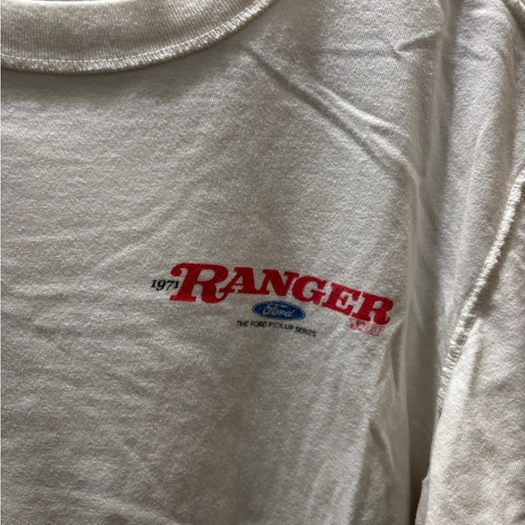 Abercrombie & Fitch Cream Ranger Tee - Picture 2 of 4
